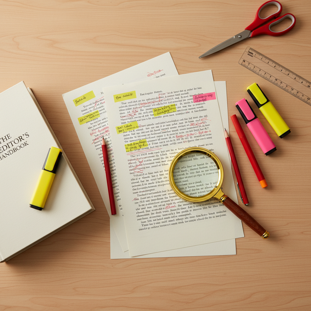 Book editing toolkit